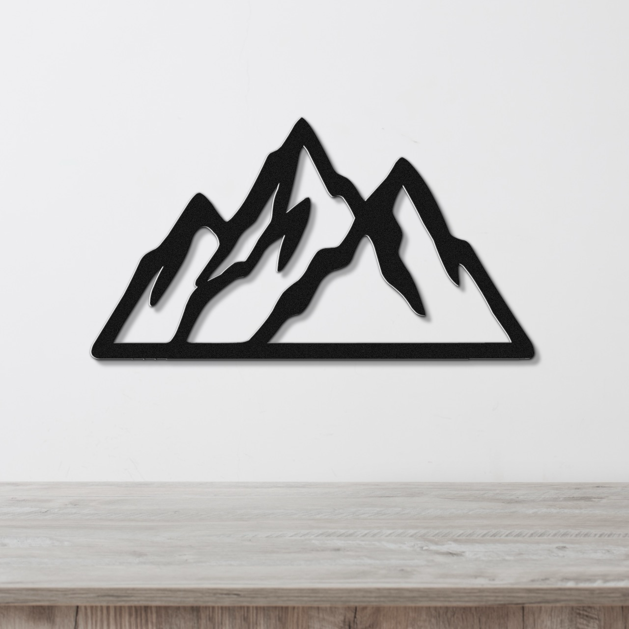 Mountains Metal Wall Art