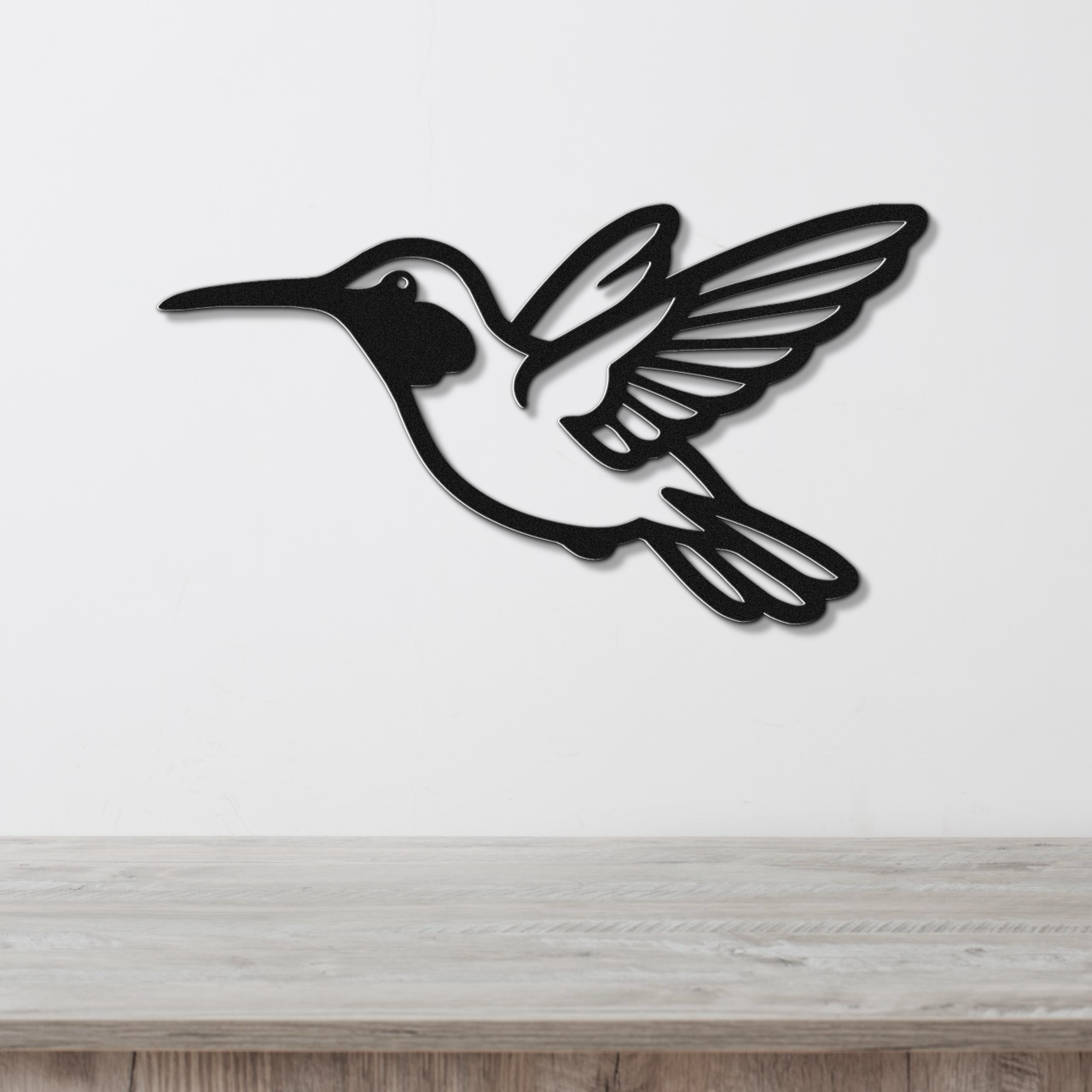 Hummingbird Metal Wall Art
