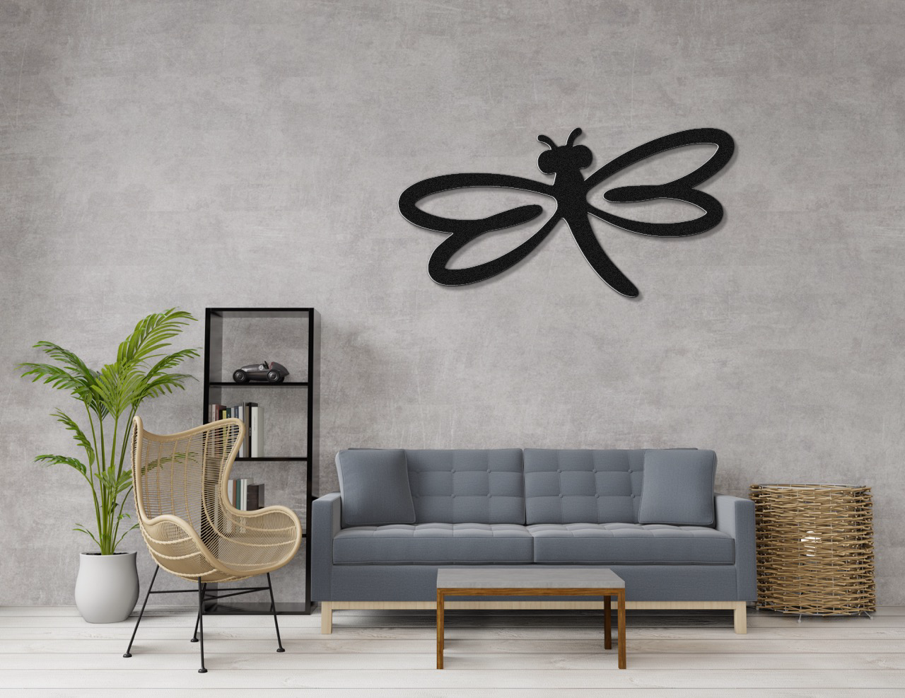 Dragonfly Metal Wall Art