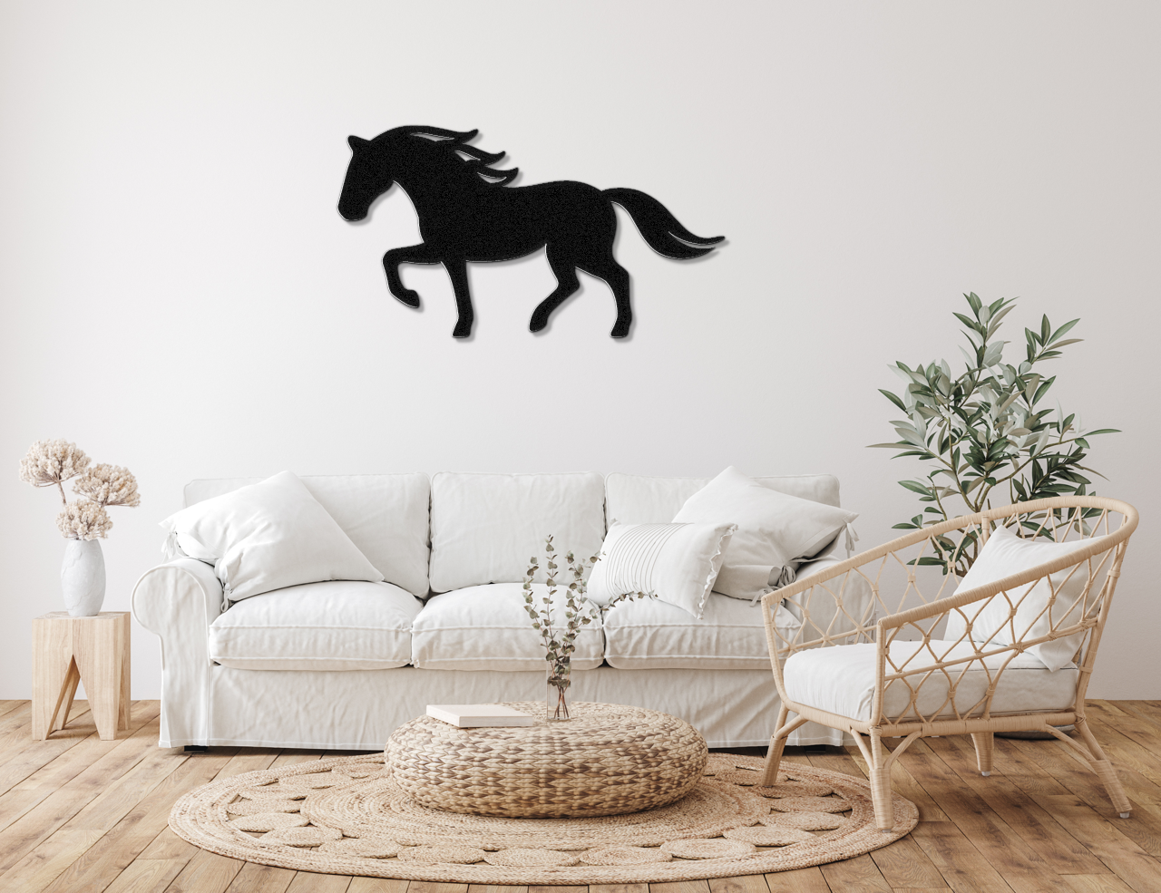 Horse Metal Wall Art