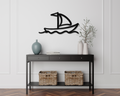 Sailboat Metal Wall Art