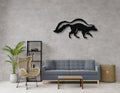 Sneaky Skunk Metal Wall Art