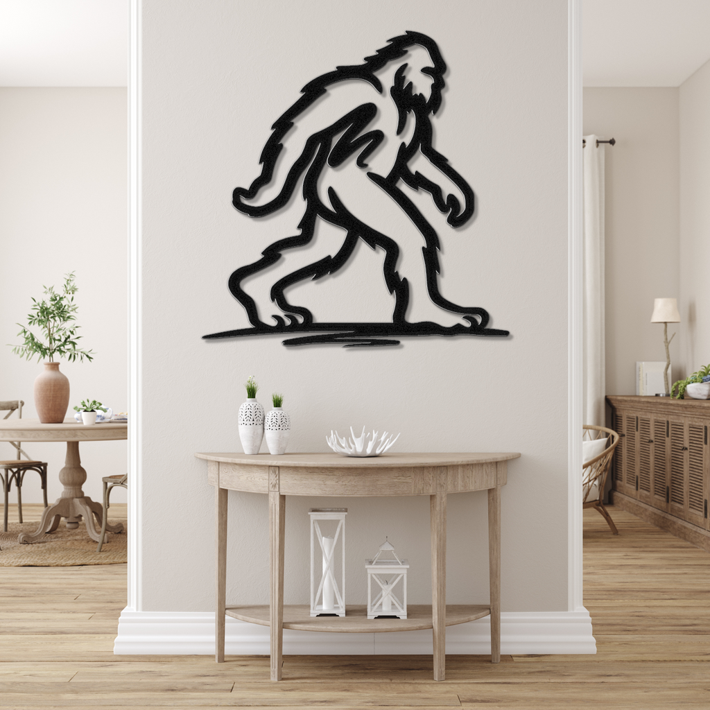 Bigfoot Metal Wall Art