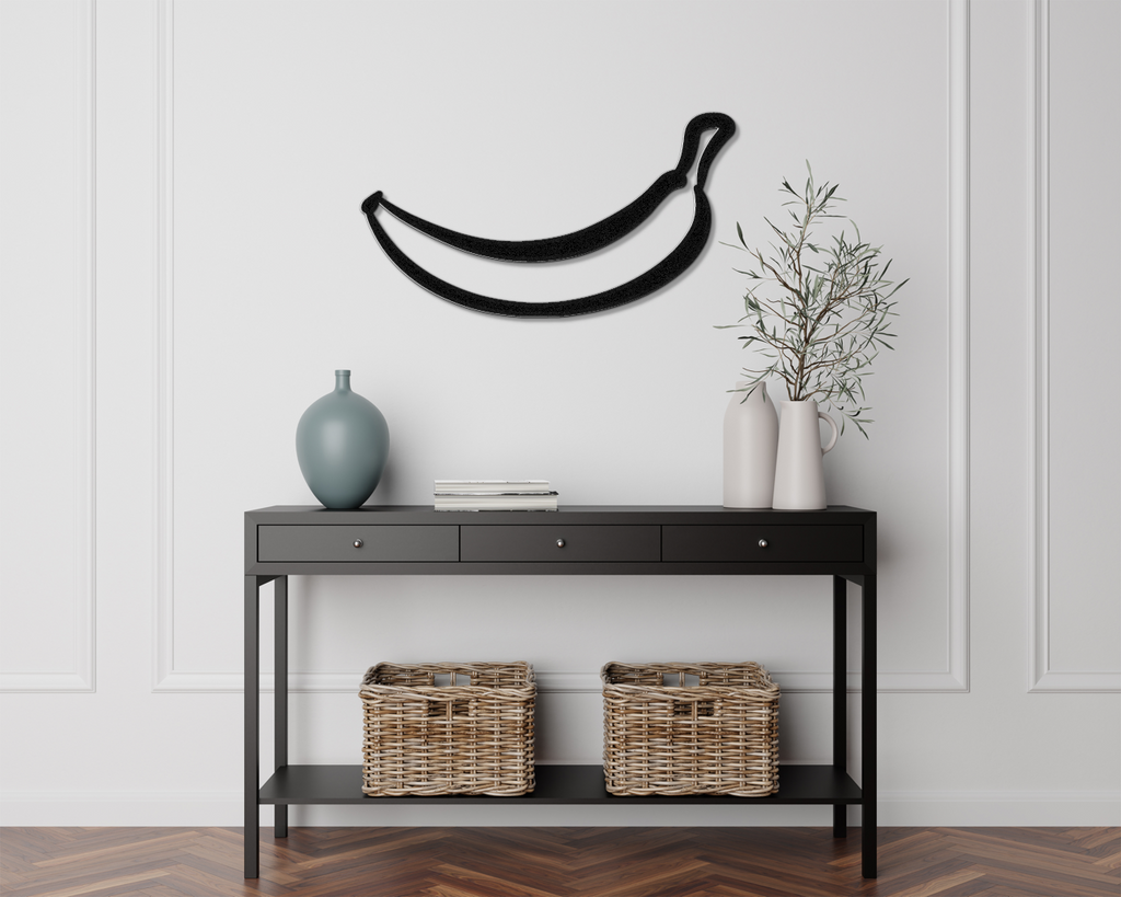 Banana Metal Wall Art
