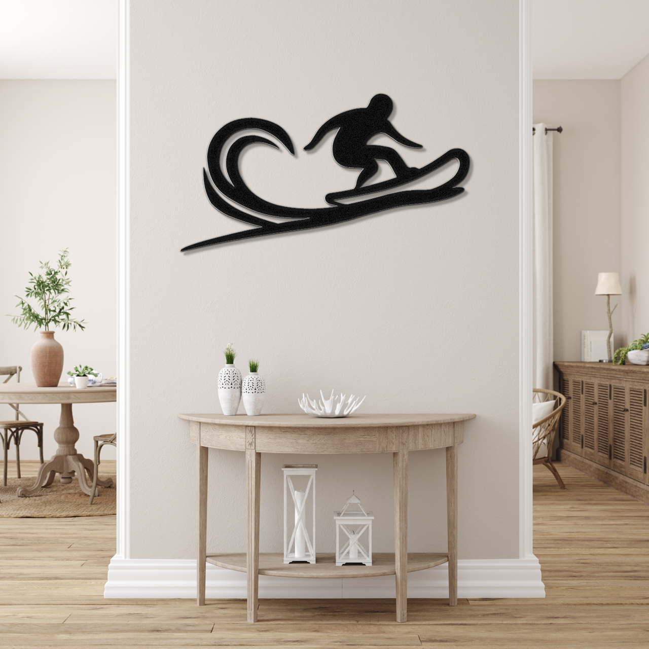 Snowboarding Metal Wall Art