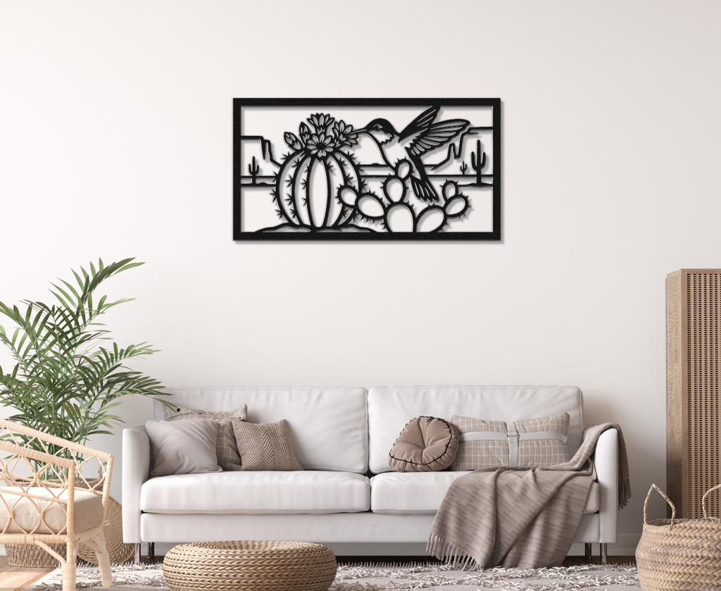 Arizona Hummingbird Metal Wall Art