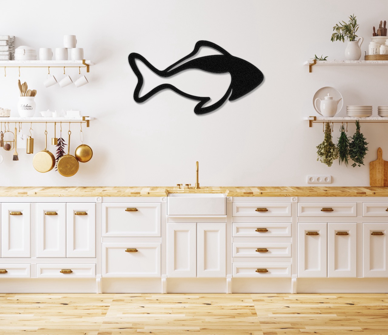 Fish Metal Wall Art