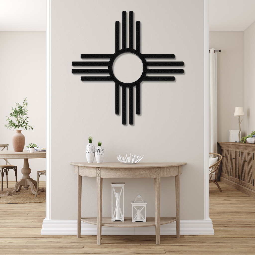 Zia Sun Symbol Metal Wall Art