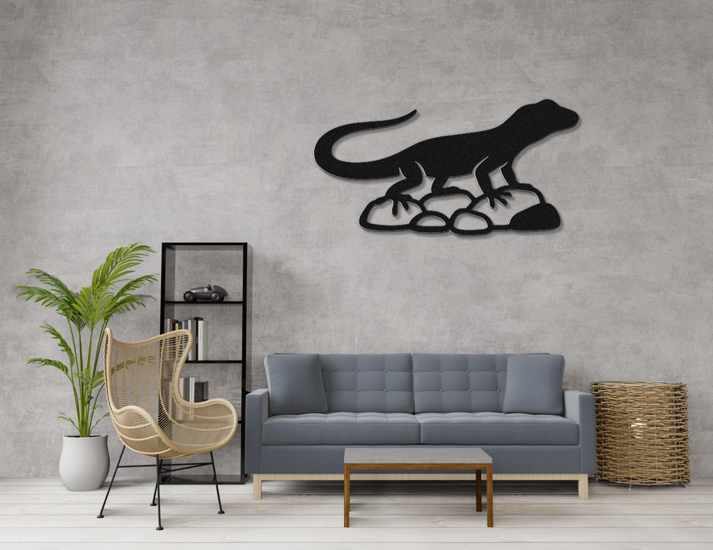 Lizard Metal Wall Art