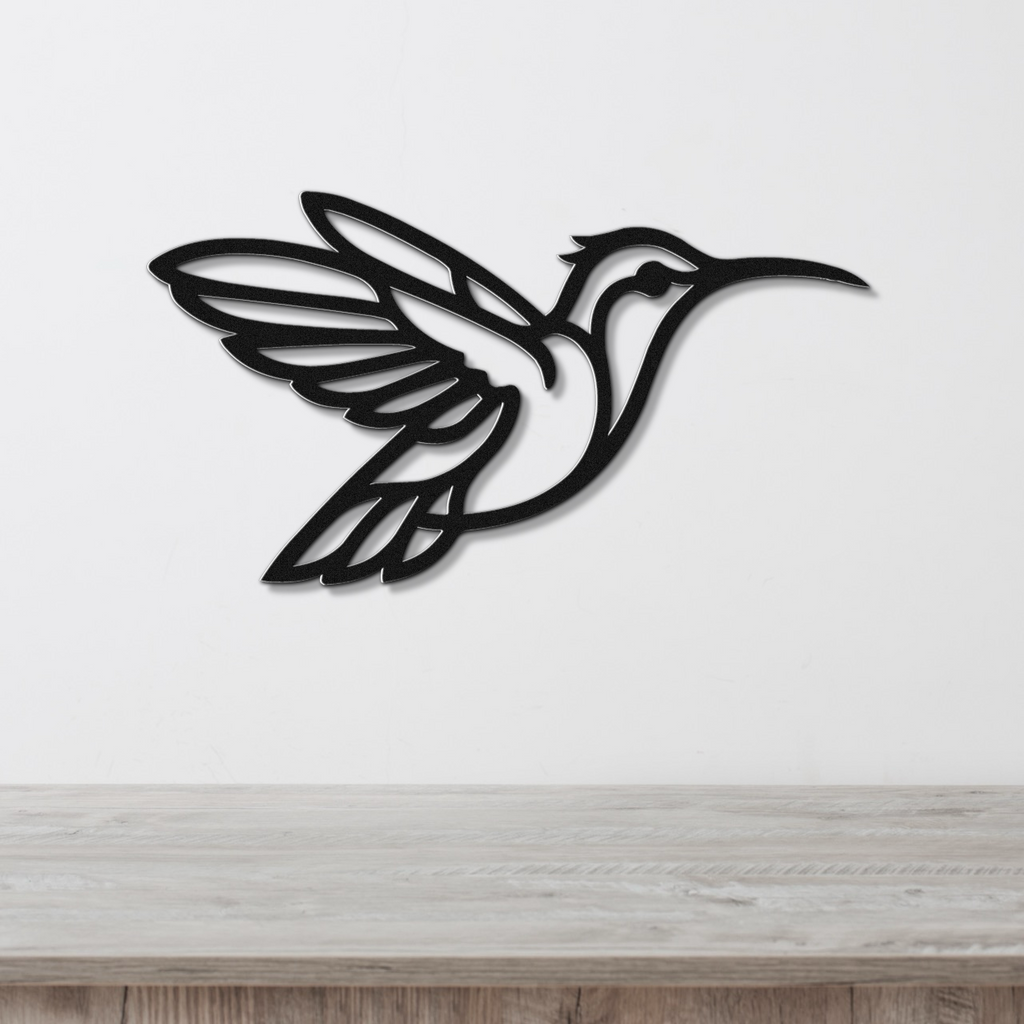 Hummingbird Metal Wall Art