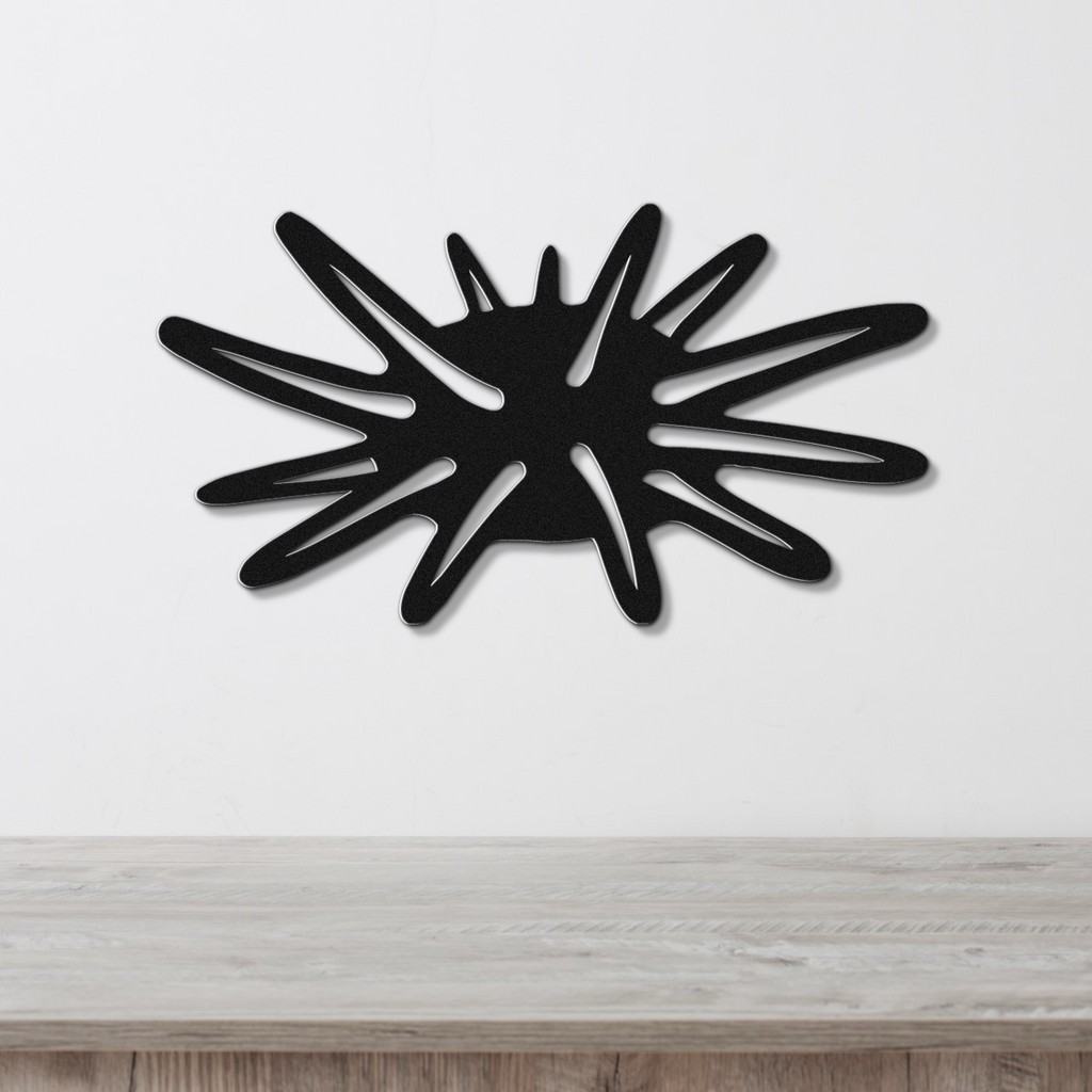 Sea Urchin Metal Wall Art