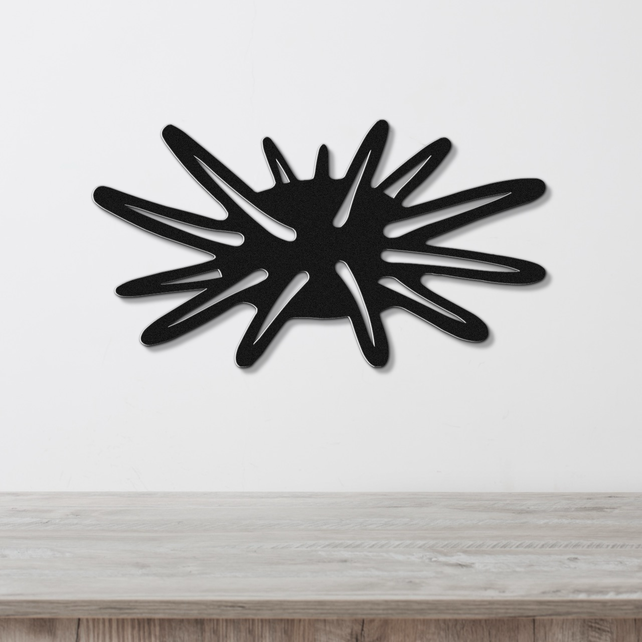 Sea Urchin Metal Wall Art