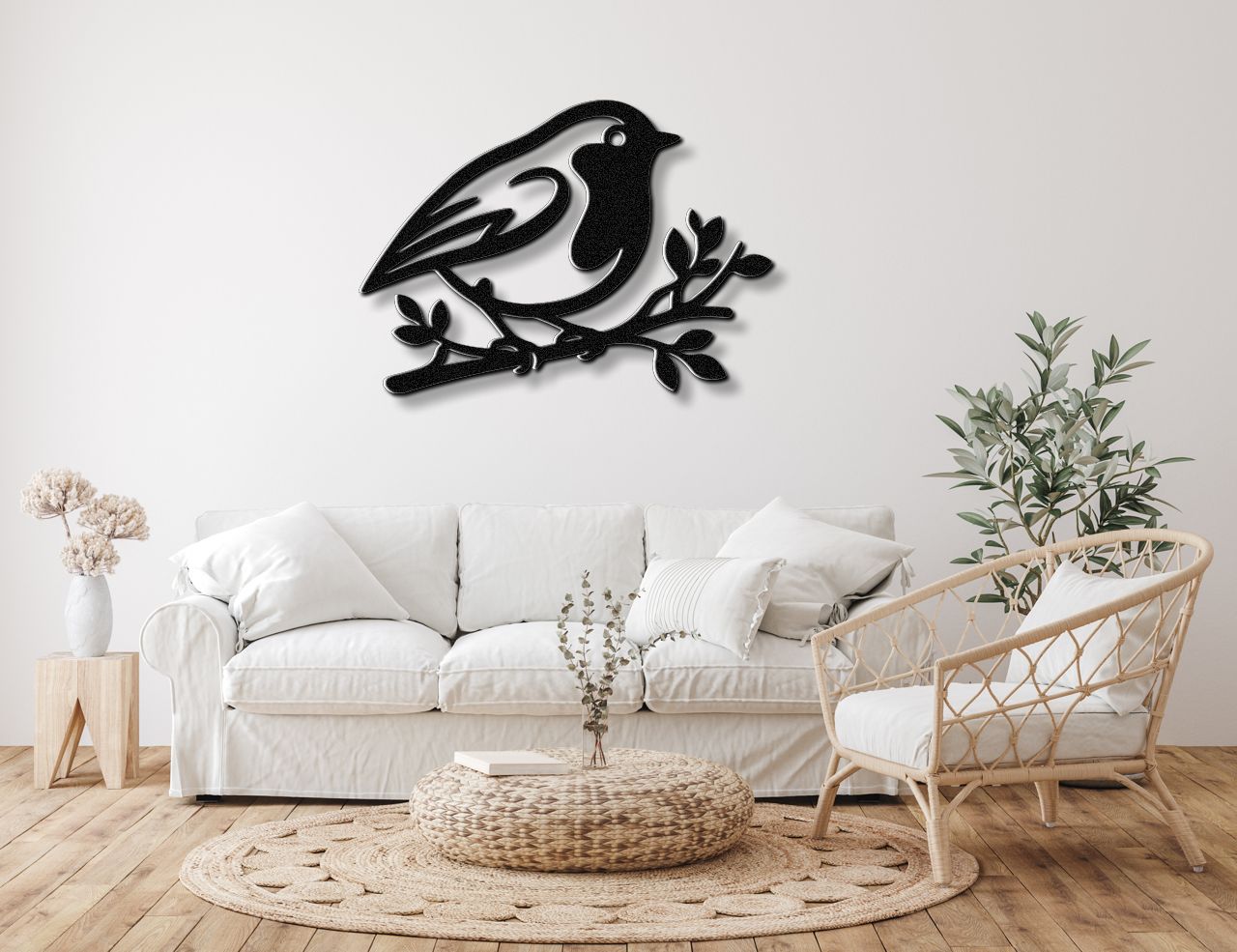 Robin Metal Wall Art