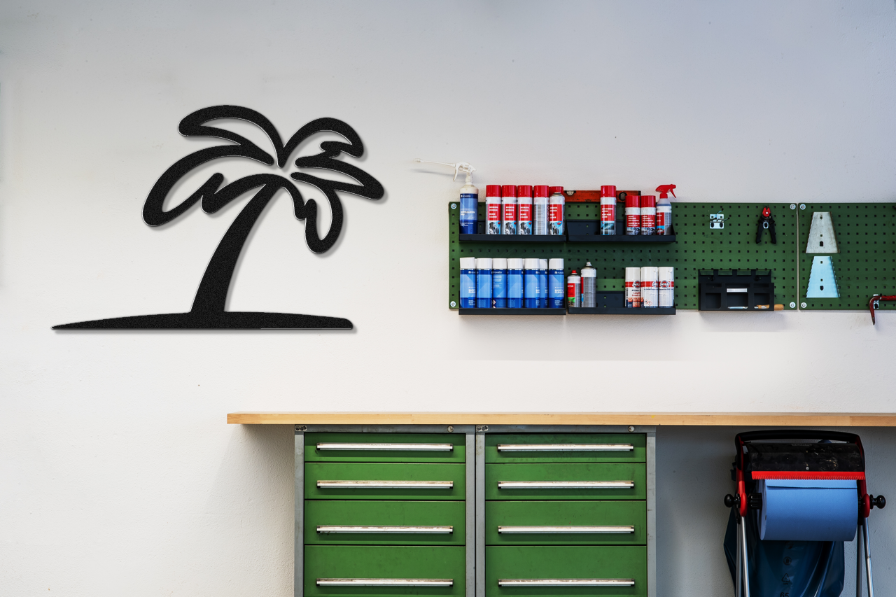 Palm Tree Metal Wall Art
