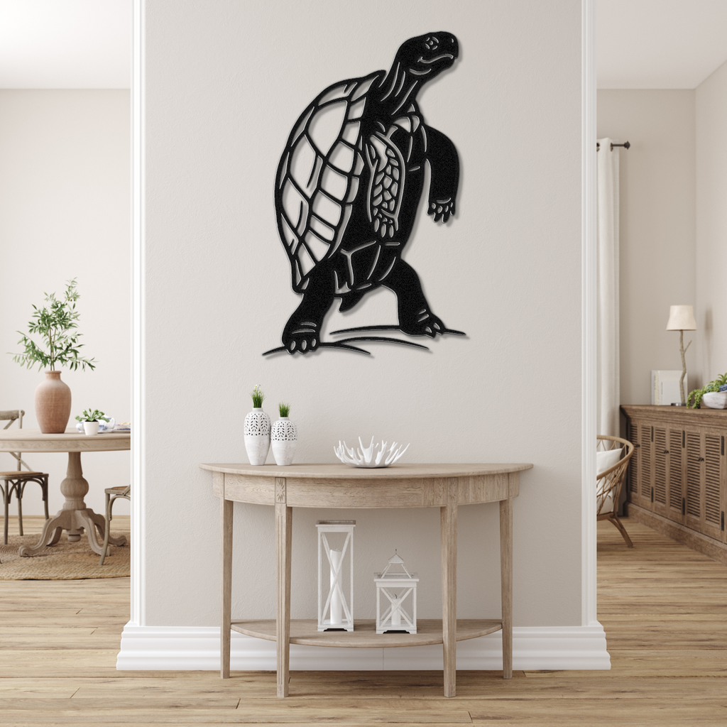 Tortoise Metal Wall Art