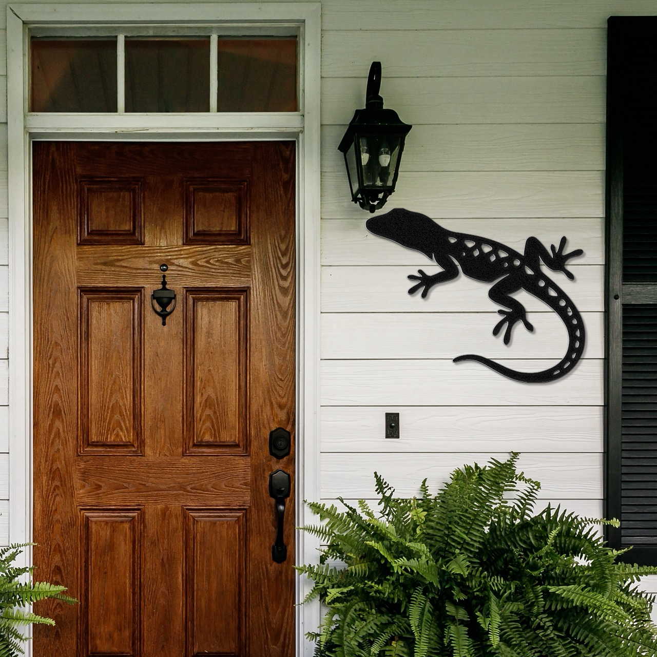 Lizard Metal Wall Art