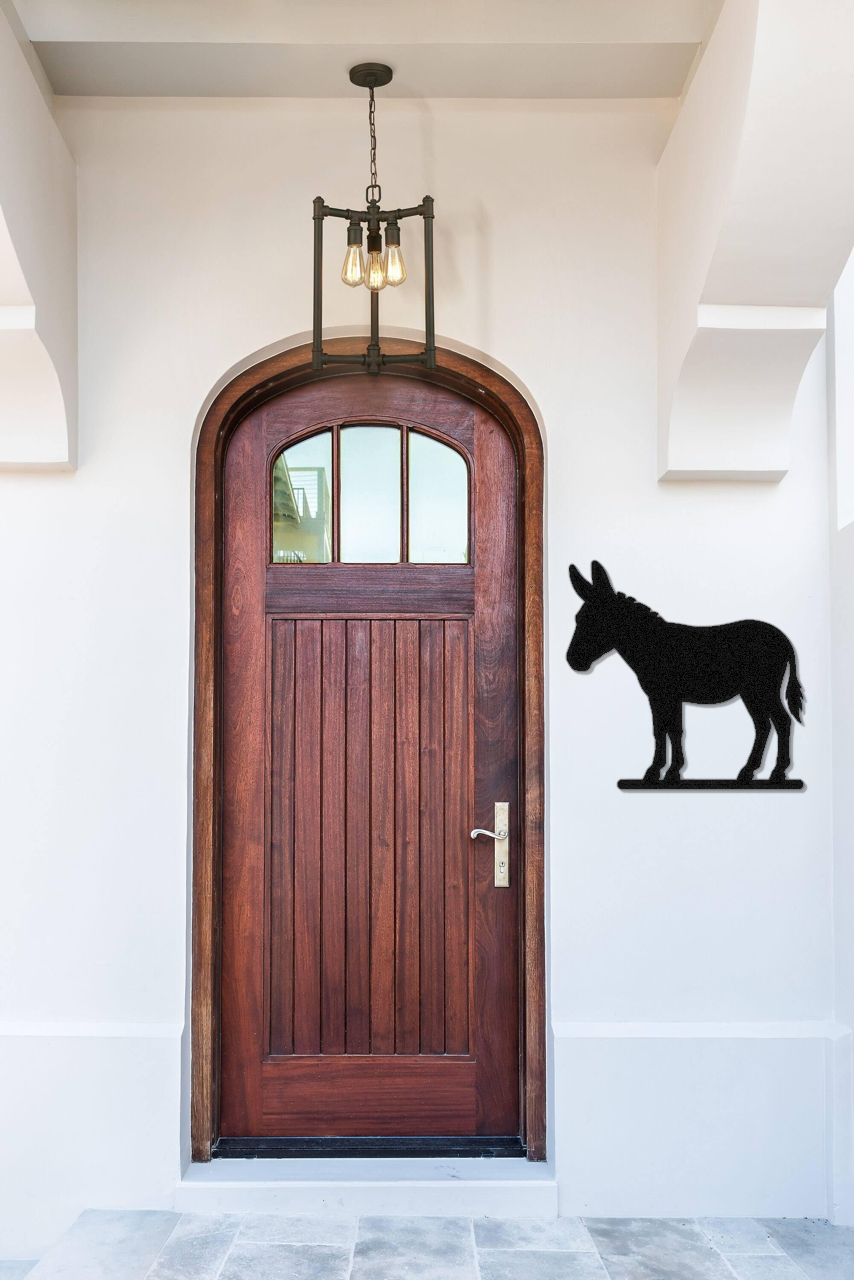 Burro Metal Wall Art