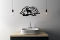 Joshua Tree Bighorn Sheep Metal Wall Art