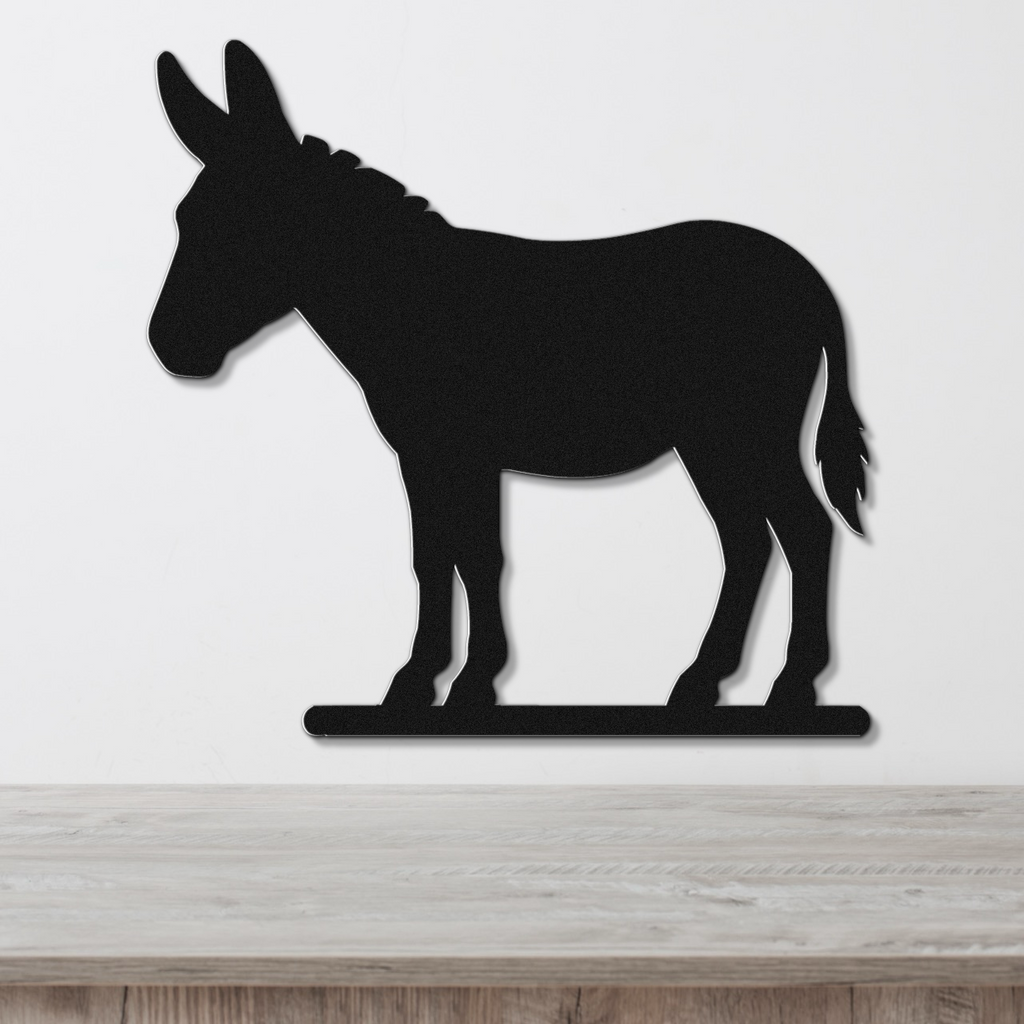 Burro Metal Wall Art
