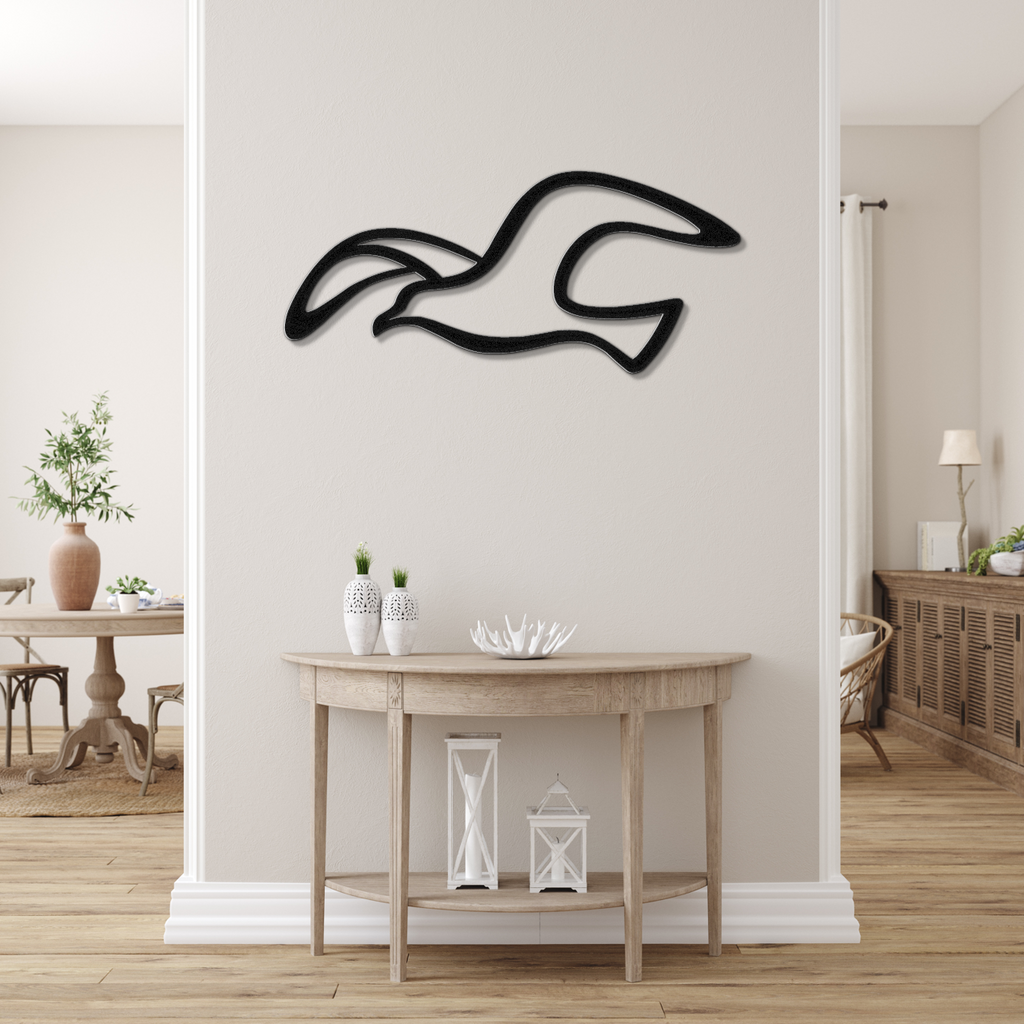 Seagull Metal Wall Art