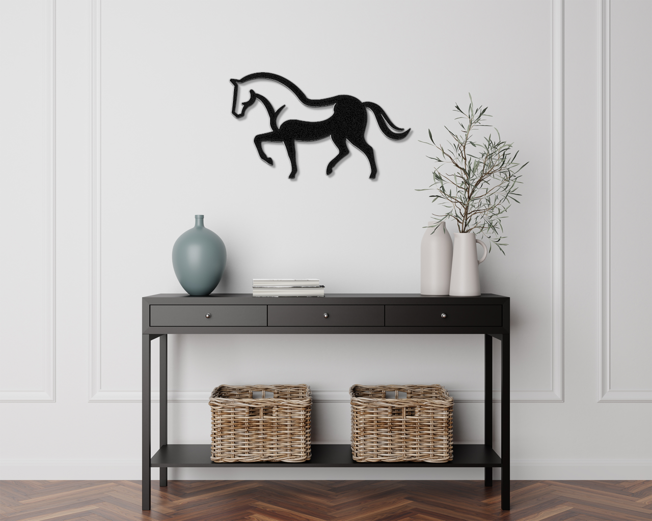 Horse Metal Wall Art