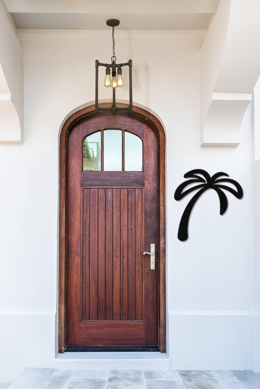 Palm Tree Metal Wall Art