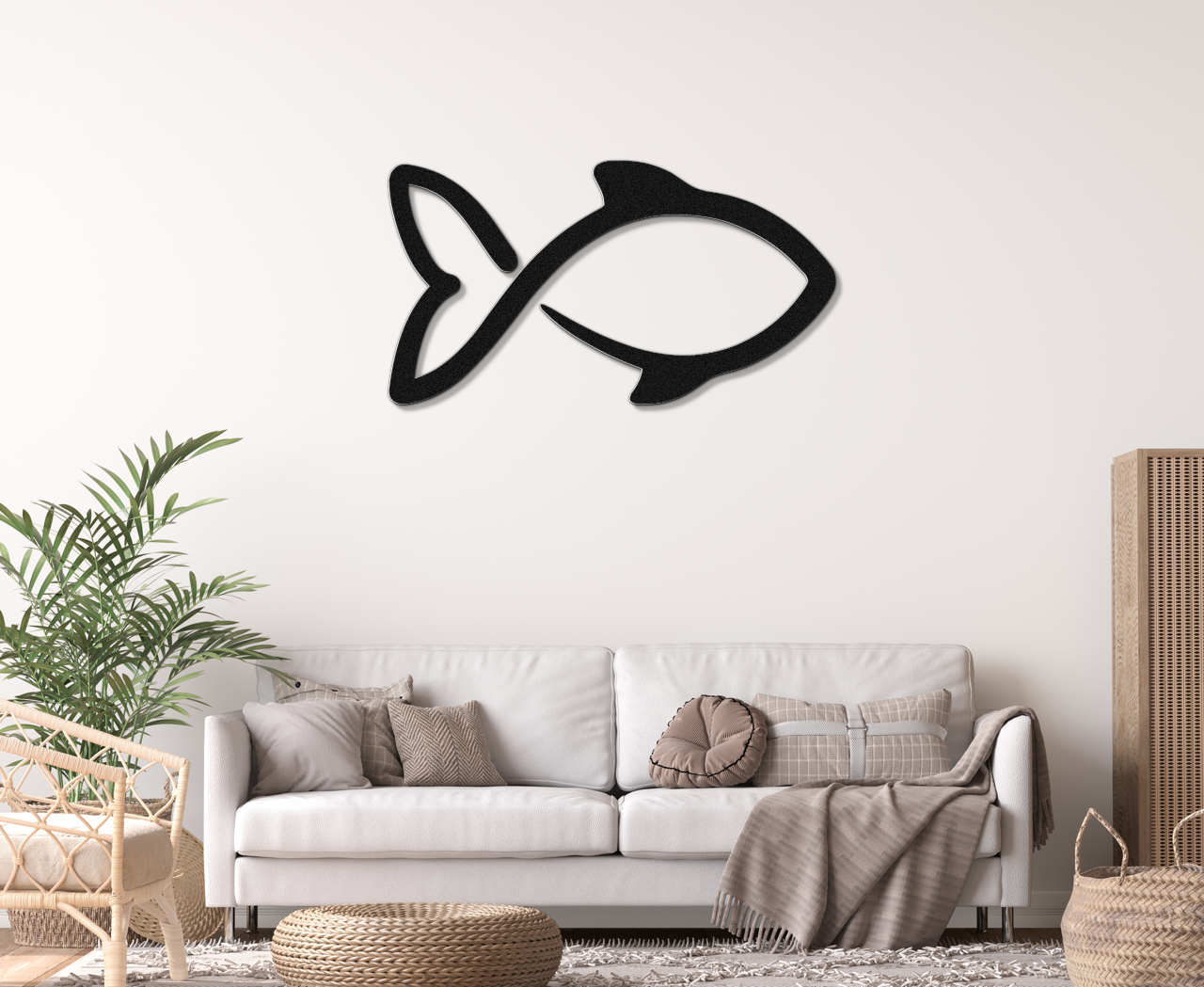 Fish Metal Wall Art