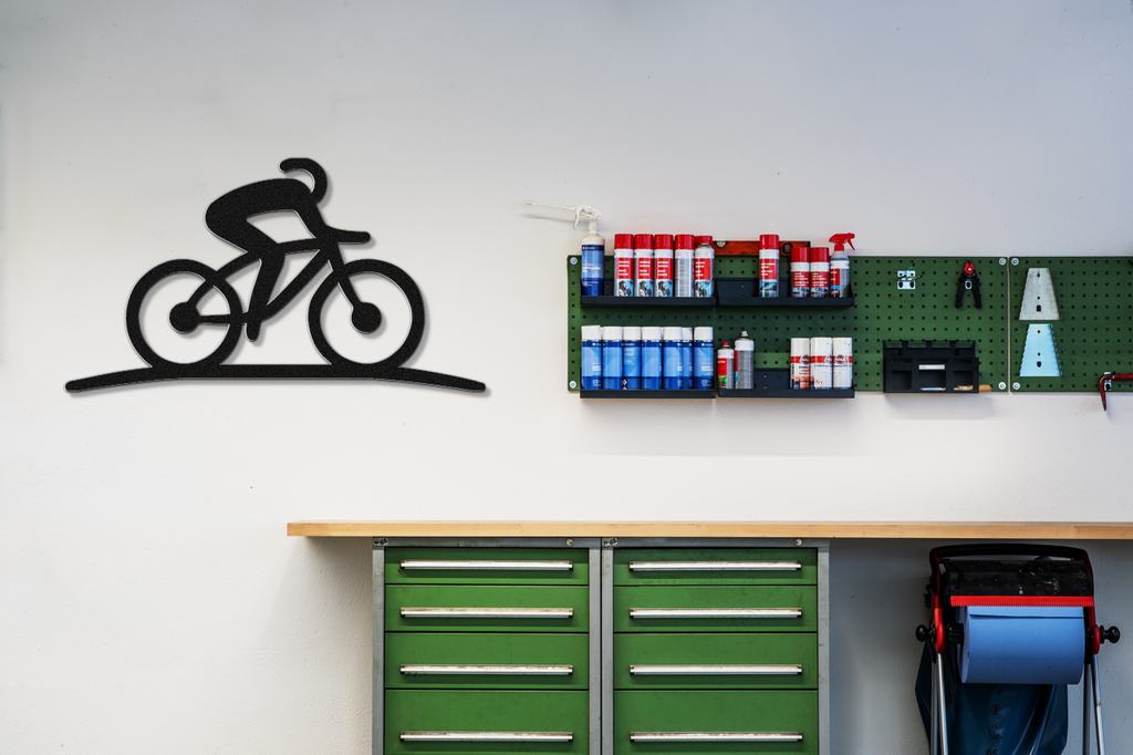 Cycling Metal Wall Art