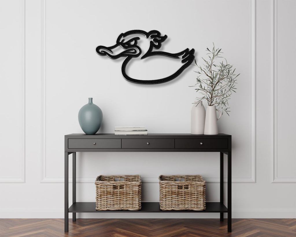 Duck Metal Wall Art