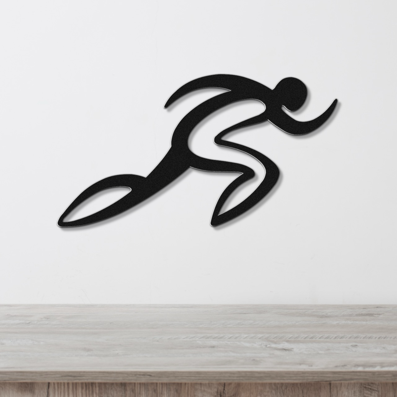 Runner Metal Wall Art