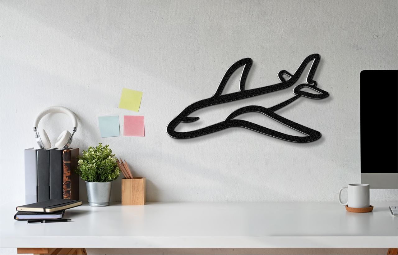 Airplane Metal Wall Art