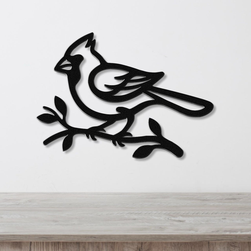 Cardinal Metal Wall Art