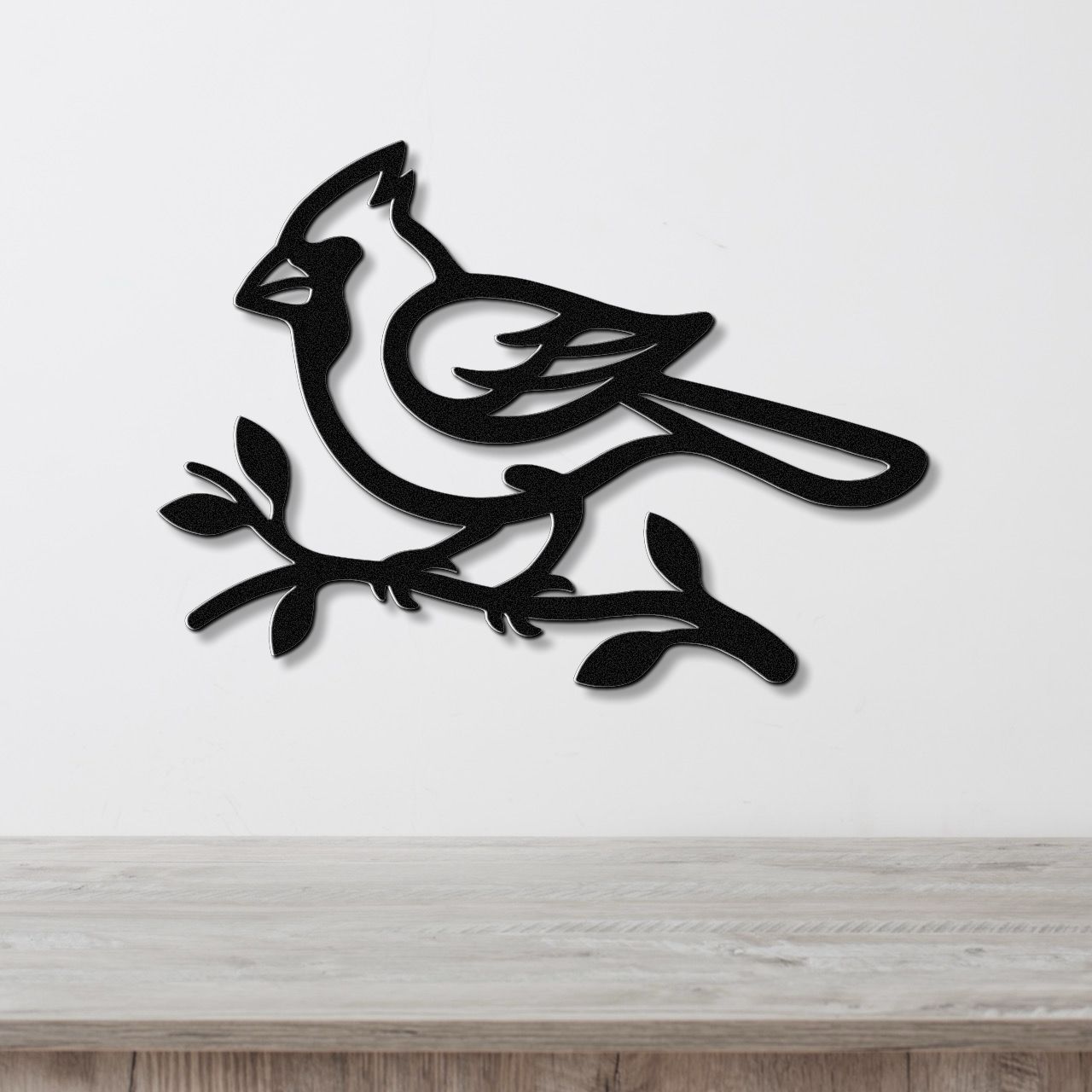 Cardinal Metal Wall Art
