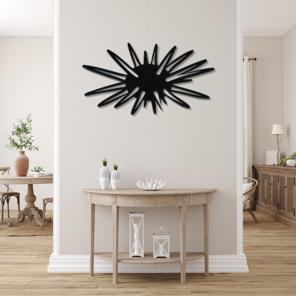 Sea Urchin Metal Wall Art