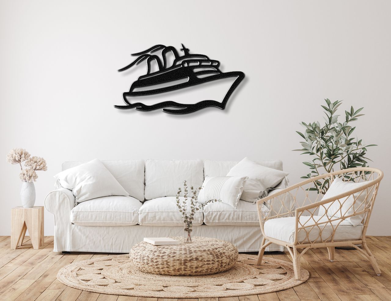Cruise Ship Metal Wall Art