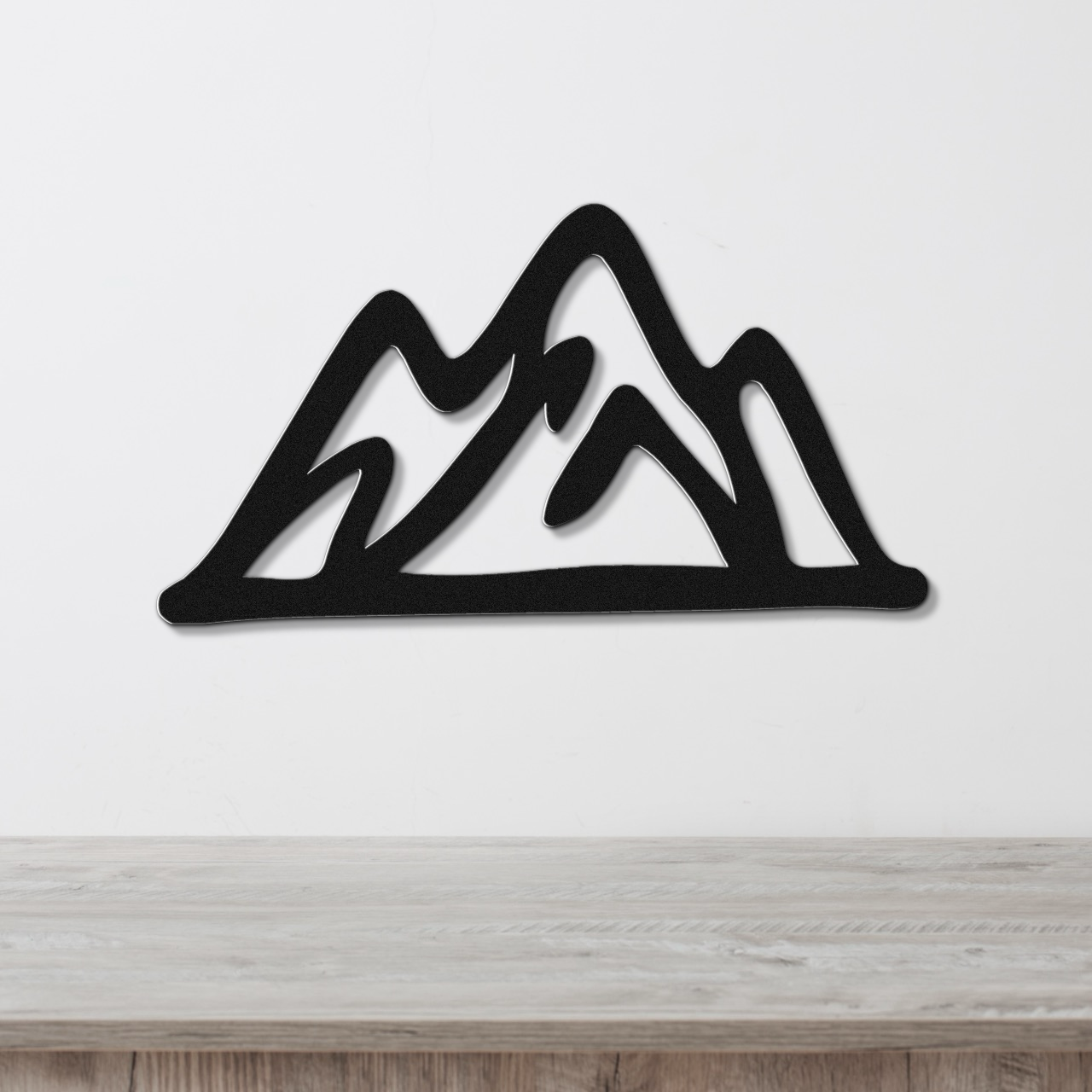 Mountains Metal Wall Art