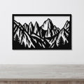 Mt Whitney Metal Wall Art