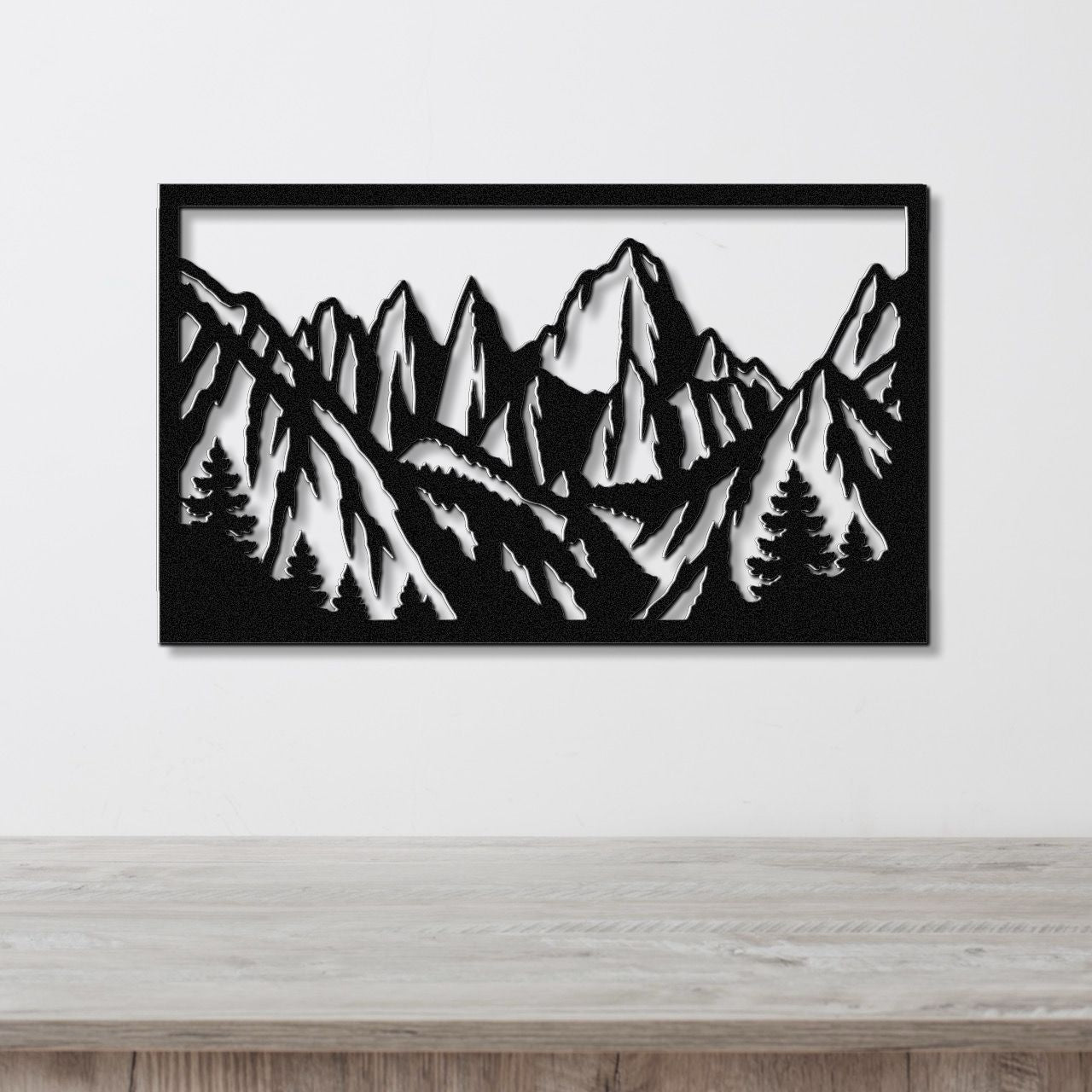 Mt Whitney Metal Wall Art