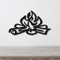 Campfire Metal Wall Art