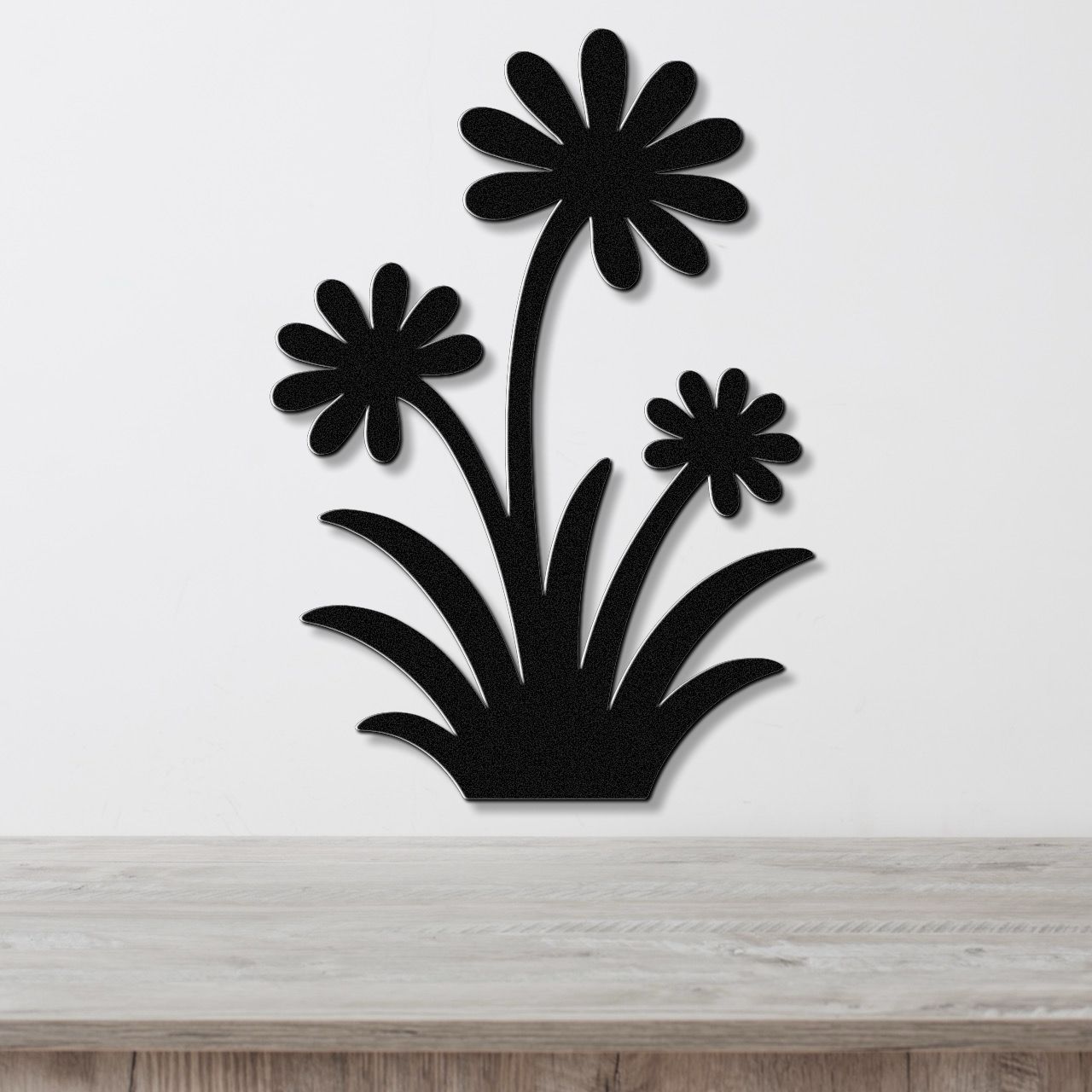 Wildflower Metal Wall Art