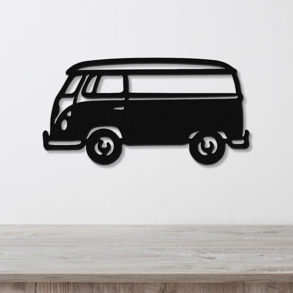 Vintage Van Metal Wall Art