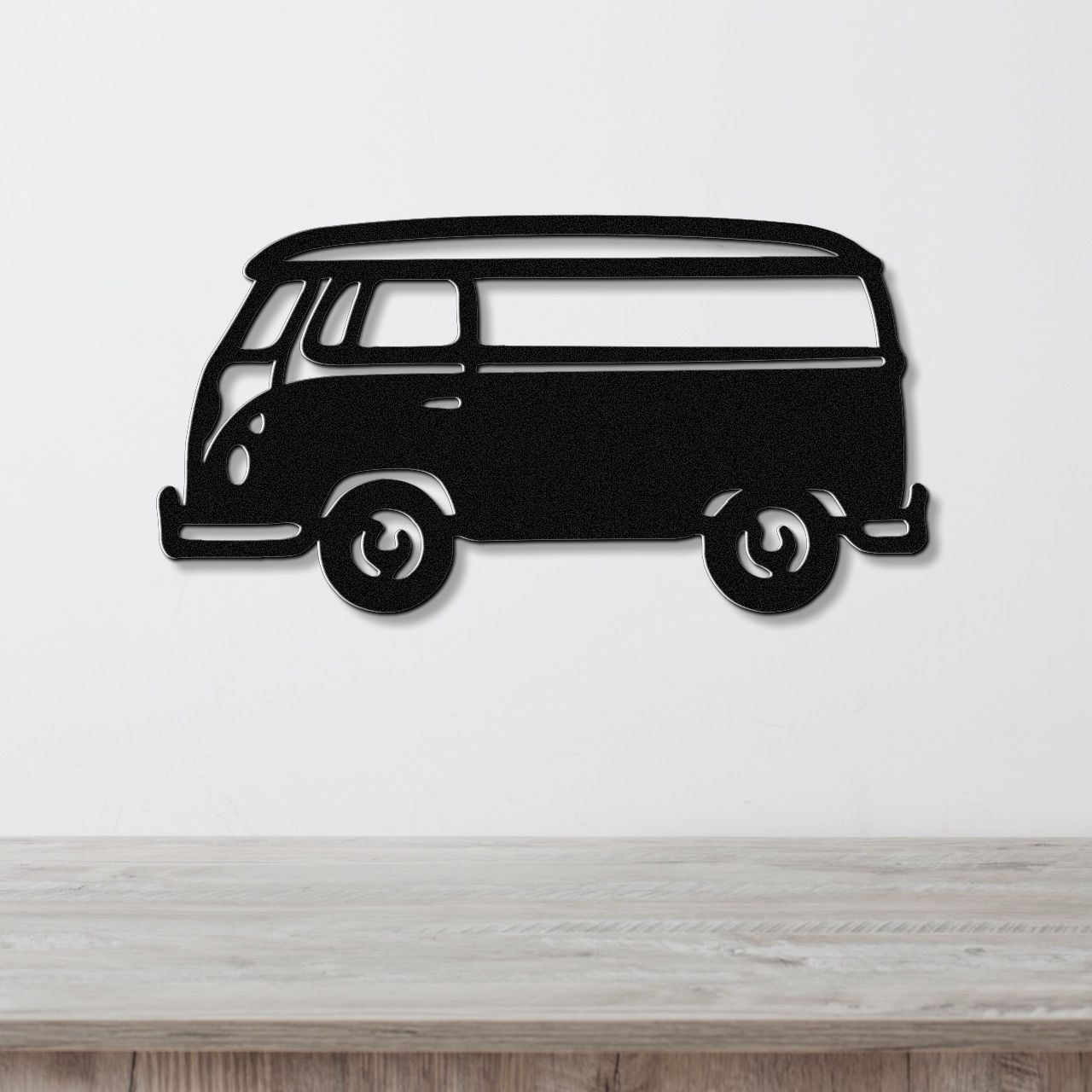 Vintage Van Metal Wall Art