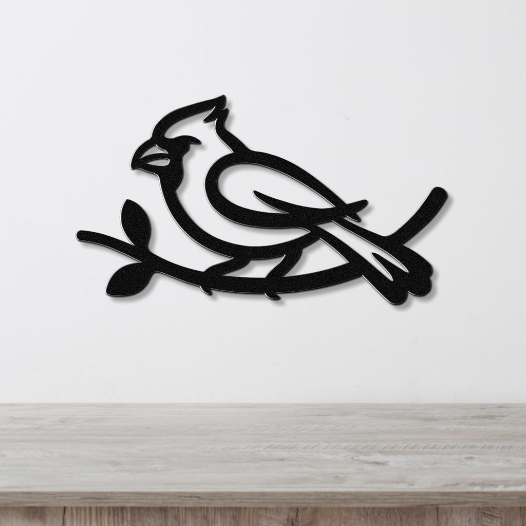 Cardinal Metal Wall Art