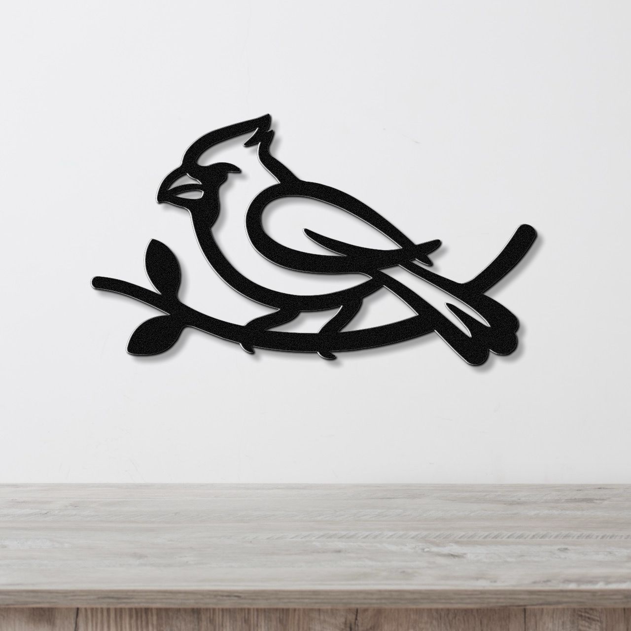 Cardinal Metal Wall Art
