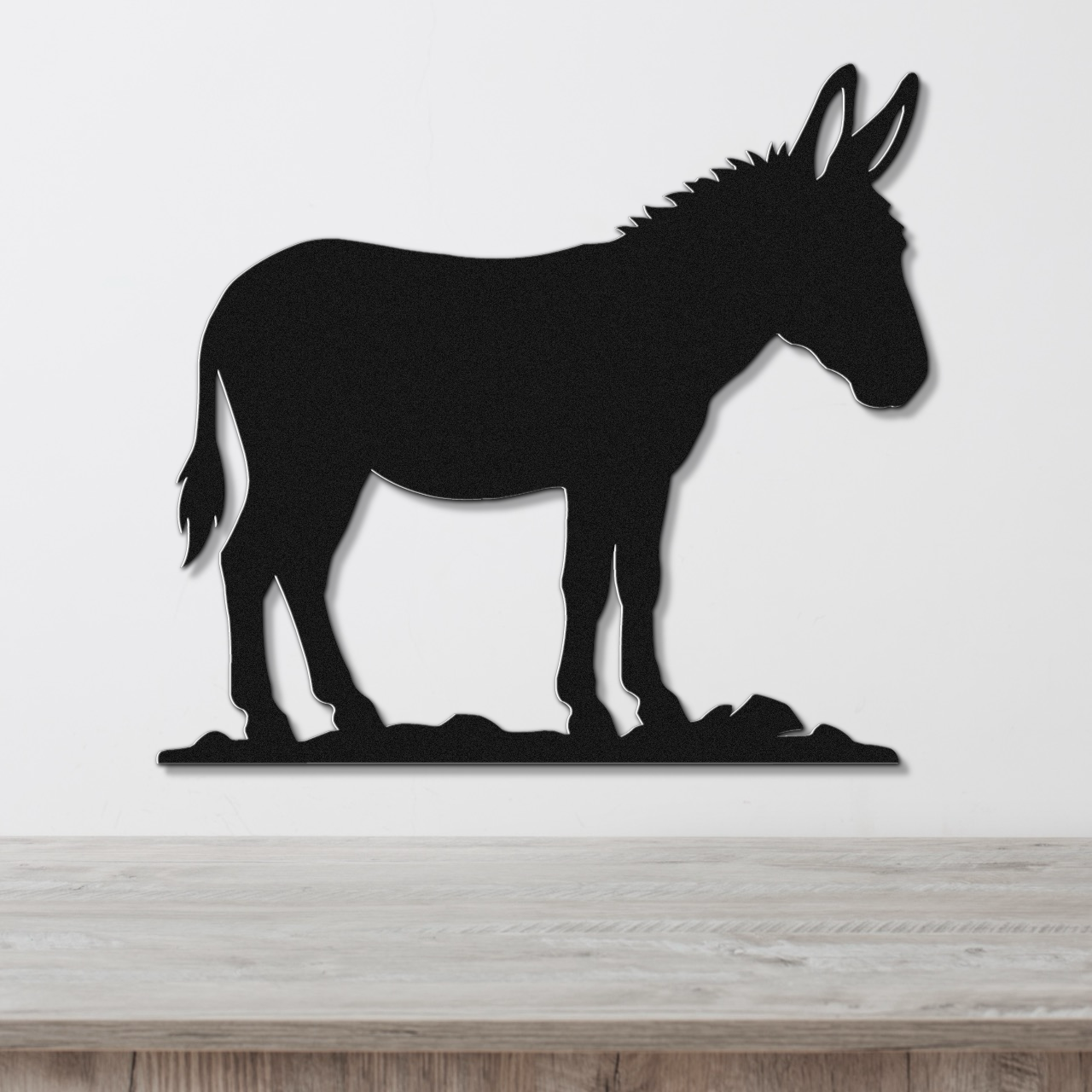 Burro Metal Wall Art