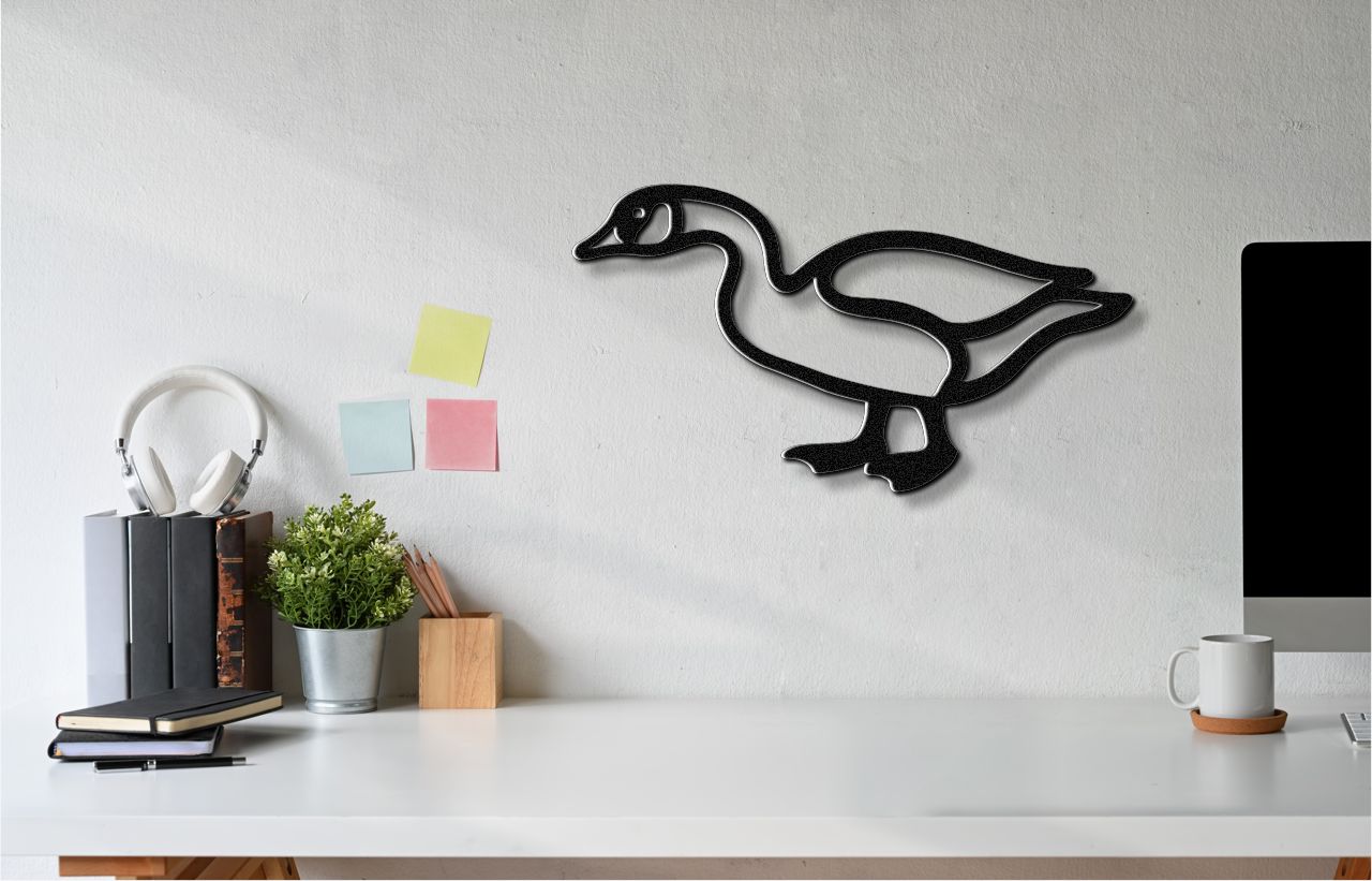 Goose Metal Wall Art