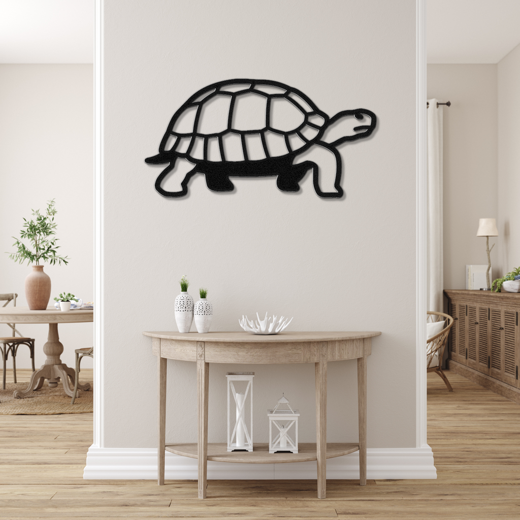 Tortoise Metal Wall Art