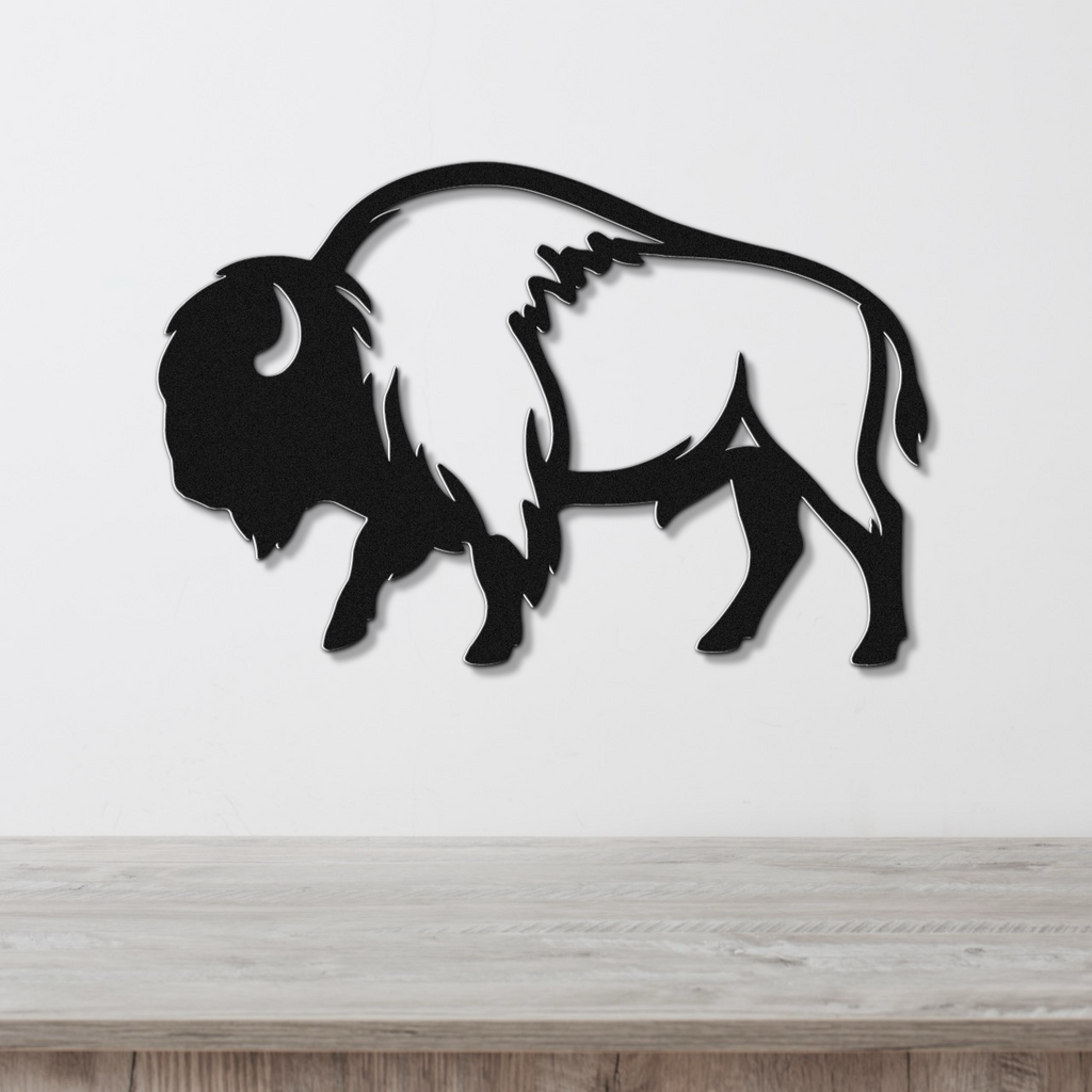 Buffalo Metal Wall Art