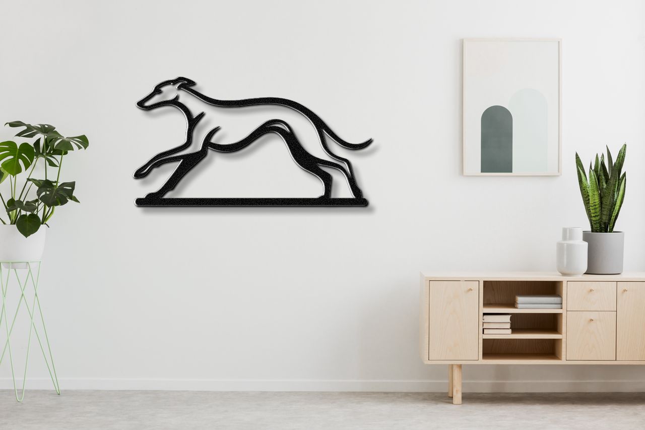Greyhound Metal Wall Art