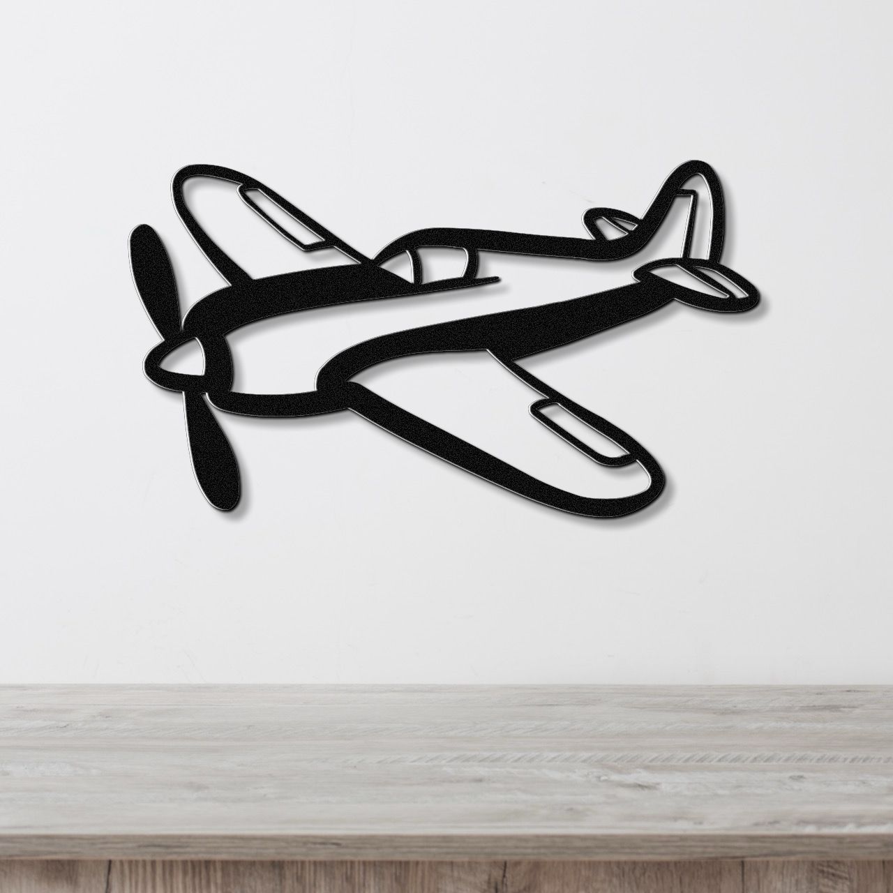 Airplane Metal Wall Art